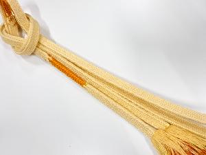 正絹　撚り房　手組帯締め